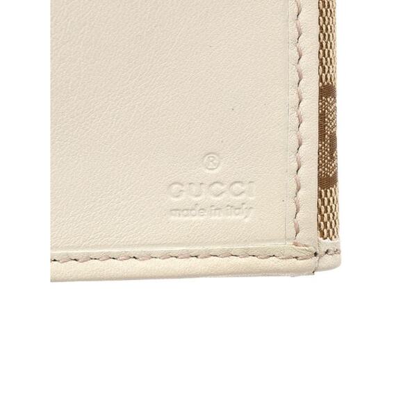 Authentic Gucci Canvas and Sherry Bow Doublesided Wallet - Picture 6 of 7